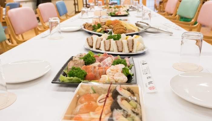 ケータリングサービス写真