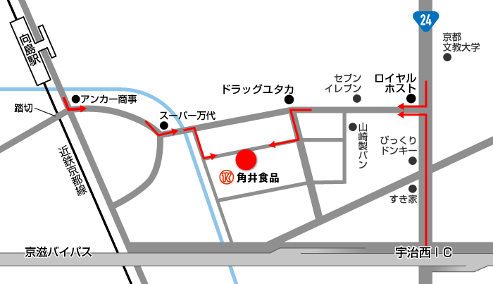 会社所在地地図